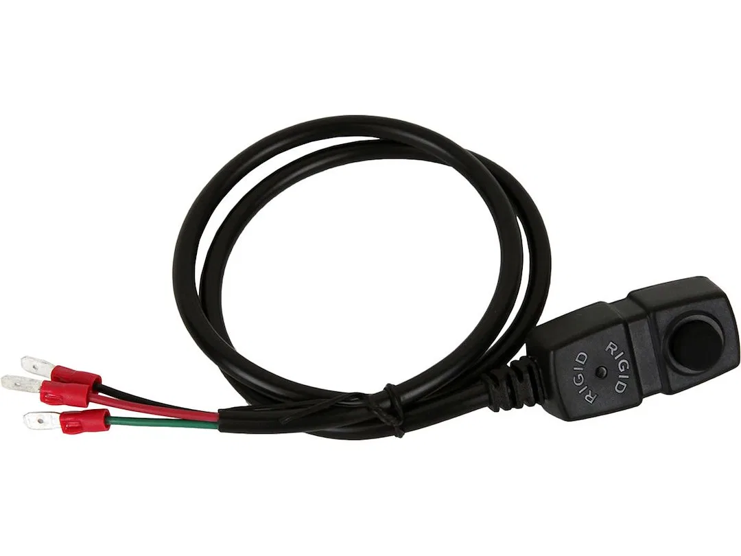 40052 – RIGID IND Multi Purpose Switch, On-Off Pendent Switch For Rigid Lights Indicator Light With VHB Mounting Tape...